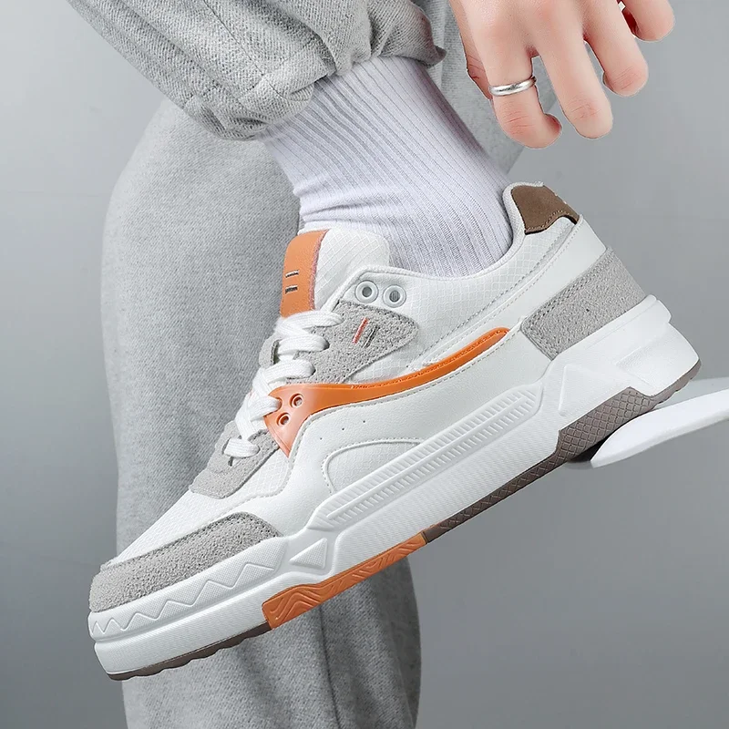 

Male tide shoes female casual shoes spring and autumn new old daddy couple shoes fashion sports skateboard shoes