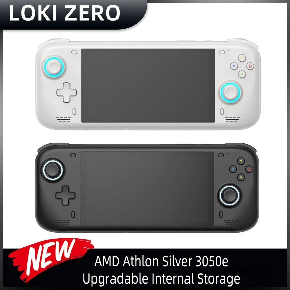 Фото Новая портативная игровая консоль Ayn Loki Zero с 6-дюймовым сенсорным экраном, процессором AMD 3050e, 8 ГБ ОЗУ и 128 ГБ памяти, для ретро-игр. №2