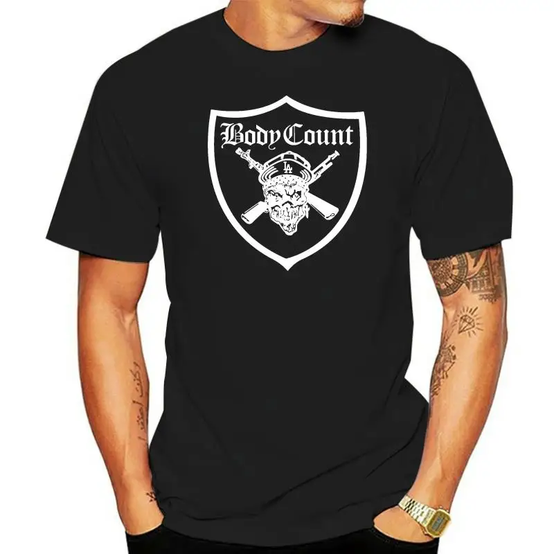 

Body Count Syndicate Black T Shirt Ice-T Rapcore Heavy Metal Cypress Hill S-Xxl Full-Figured Tee Shirt