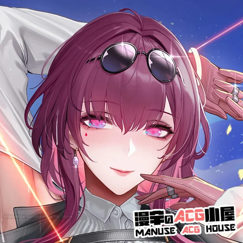 Аниме Кафка хонкай: звездная рейка дакимакура обнимающая подушка для тела Чехол