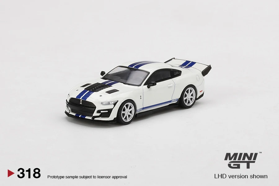 

MINI GT 64 Shelby GT500 Dragon Snake Concept Oxford White LHD MGT00318-L