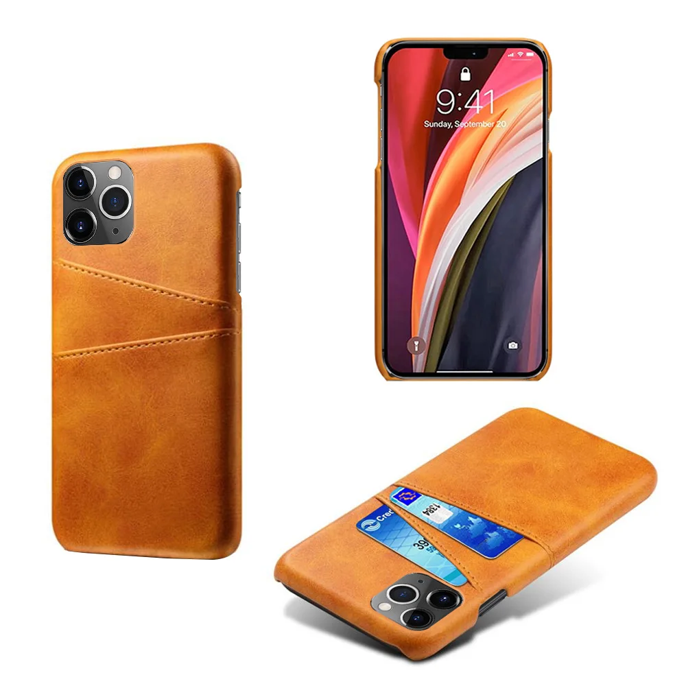 

Leather Card Slots Phone Case For iPhone 13 Pro Max 12 Mini 11 XS XR 7 8 Plus SE2020 6Plus Portable Cover Hard Luxury