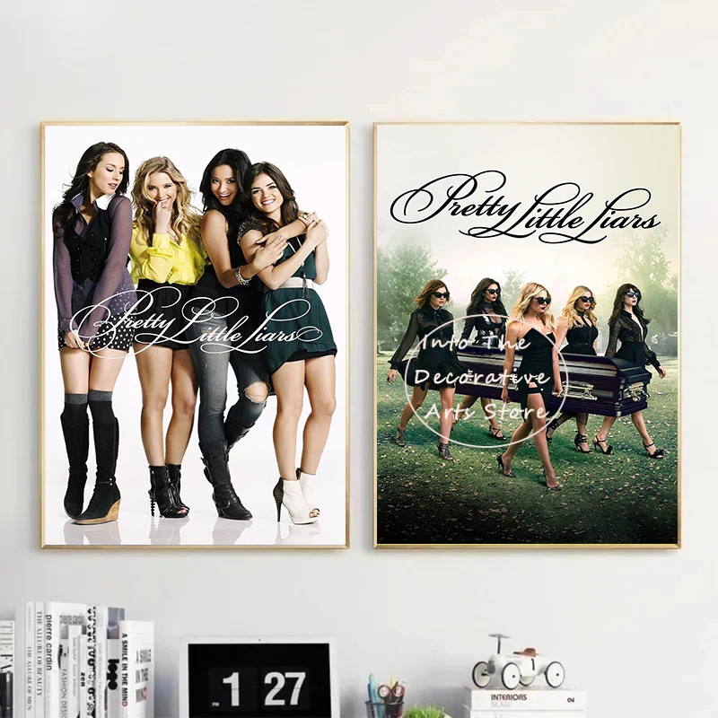 Настенная картина Pretty Little Liars на холсте
