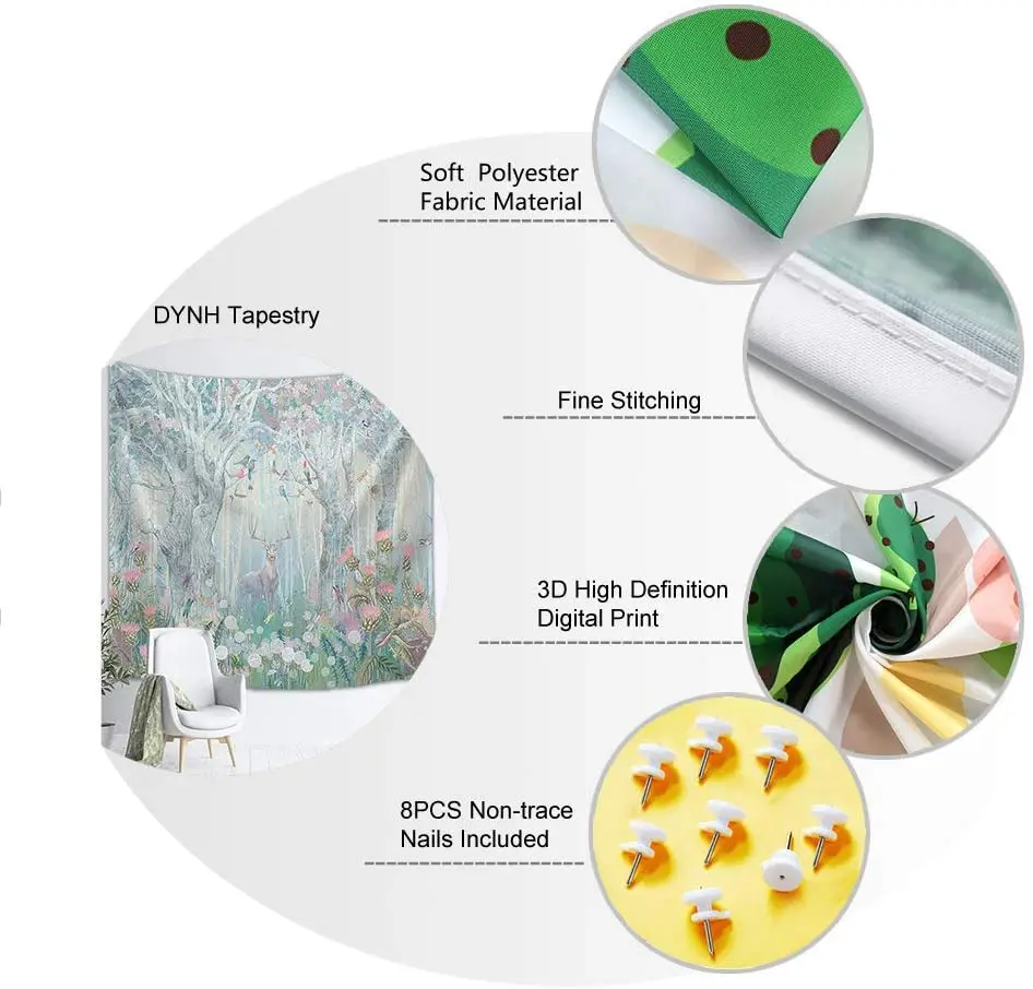 Сказочный гобелен дракона 3d волшебный средневековый легендарный Монстр дикие