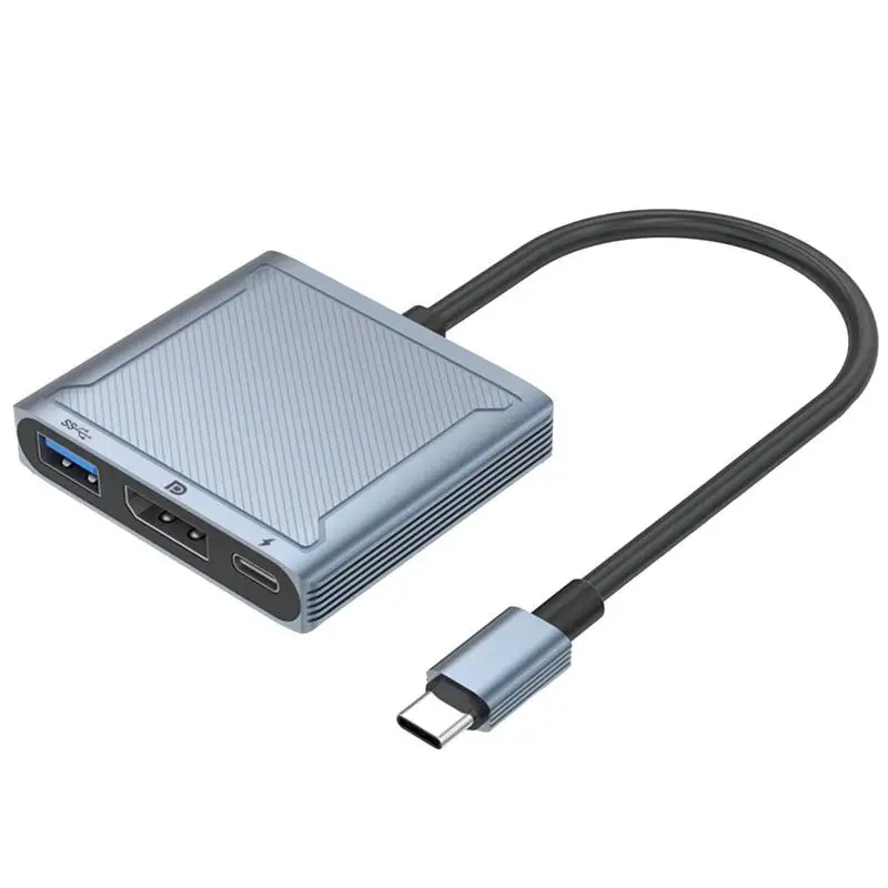

USB Type-C To Displayport Adapter 3 In 1 To Displayport ATo Displayport Type C Pd 100w Charge Extender