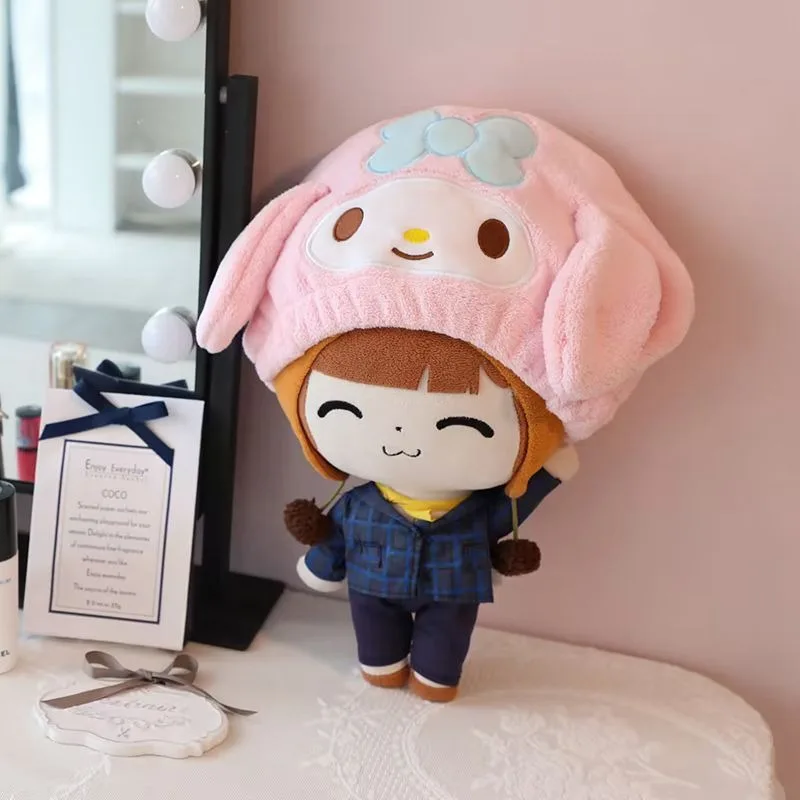 Sanrio Cinnamoroll мультяшная утолщающая впитывающая шапочка для сушки волос Kuromi