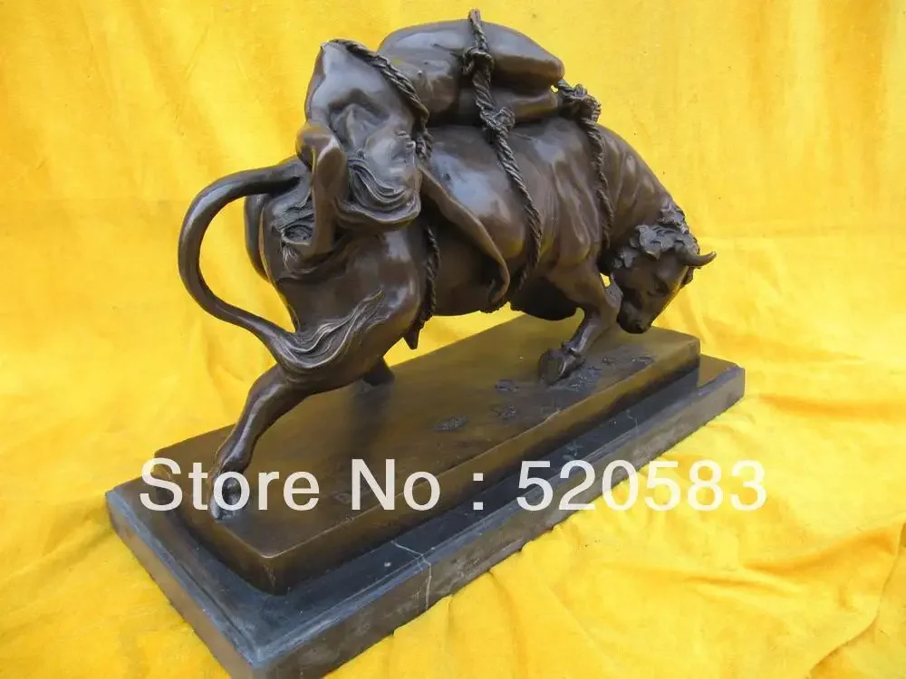 Классическая бронзовая художественная скульптура в стиле ретро обнаженный