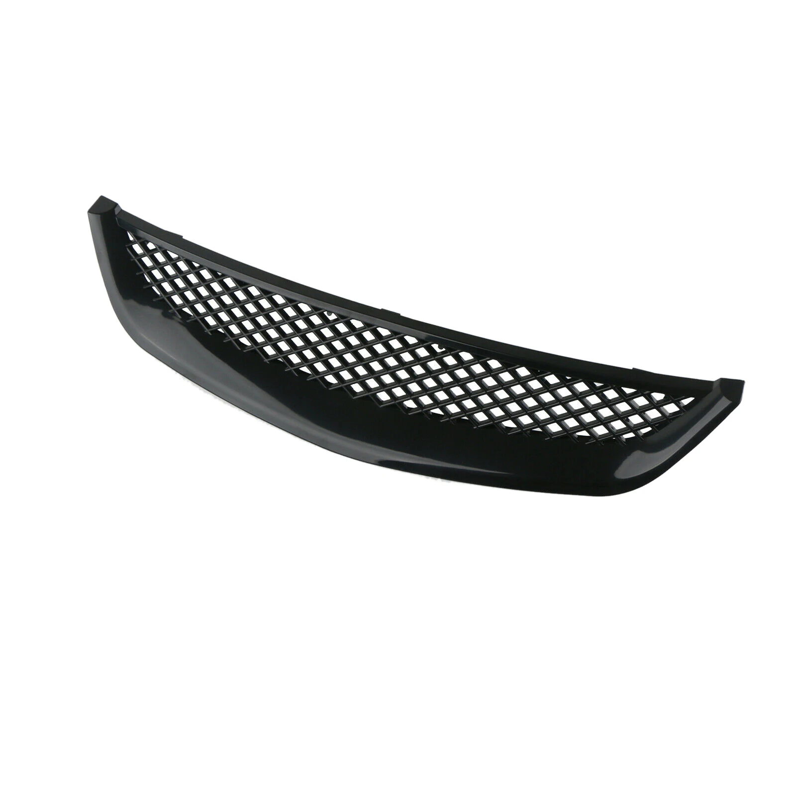 

Car Gloss Black Mesh ABS Front Hood Grille Grill for Honda Civic JDM Type R 2001-2003