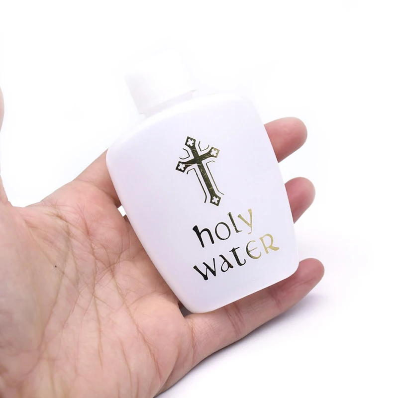 

60ml Holy Water Bottle Cross Holy Water Bottle Church Holy Water Bottle High Quality Sturdy Exorcism Catholic Ritual Supplies
