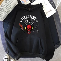 hellfire club hoodie stranger season 4 harajuku sweatshirt men women friends oversized hood graphic printed clothes streetwear