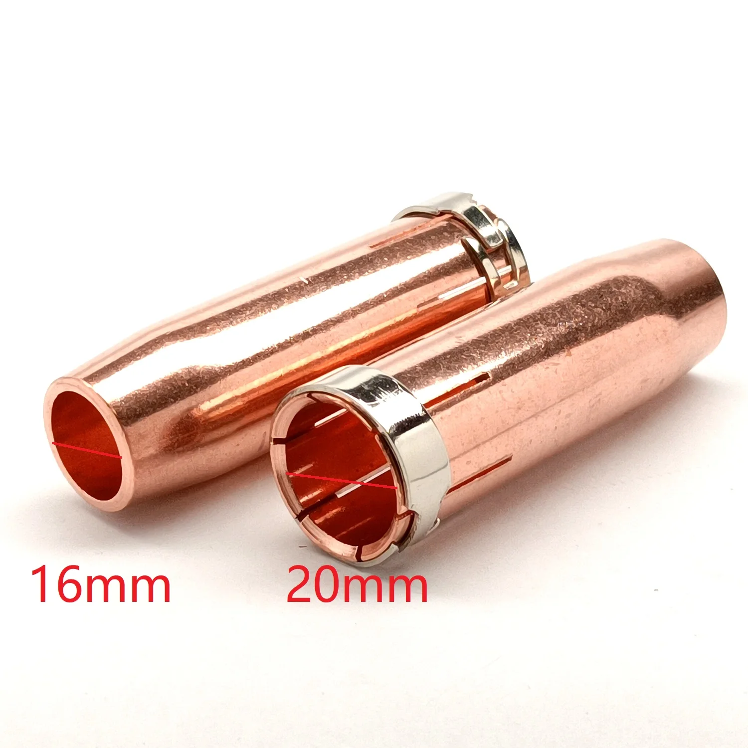 145.0085 MB 401 501 401D 501D Mig Torch Gun Conical STD Nozzle Shield Water Cooled 500A Red Copper