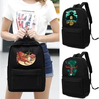 casual canvas fashion backpack women handbag backpack new japan anime shopping campus shoulder bags teen school bags backpacks