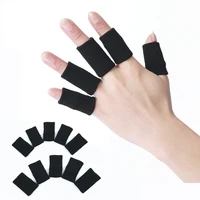 10 5pcs finger sleeve support thumb splint brace protector breathable elastic finger tape for sports finger patch relief pain