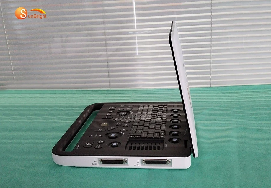 10 1-дюймовый экран дешевый 2D PW ноутбук допплер ультразвуковая диагностическая