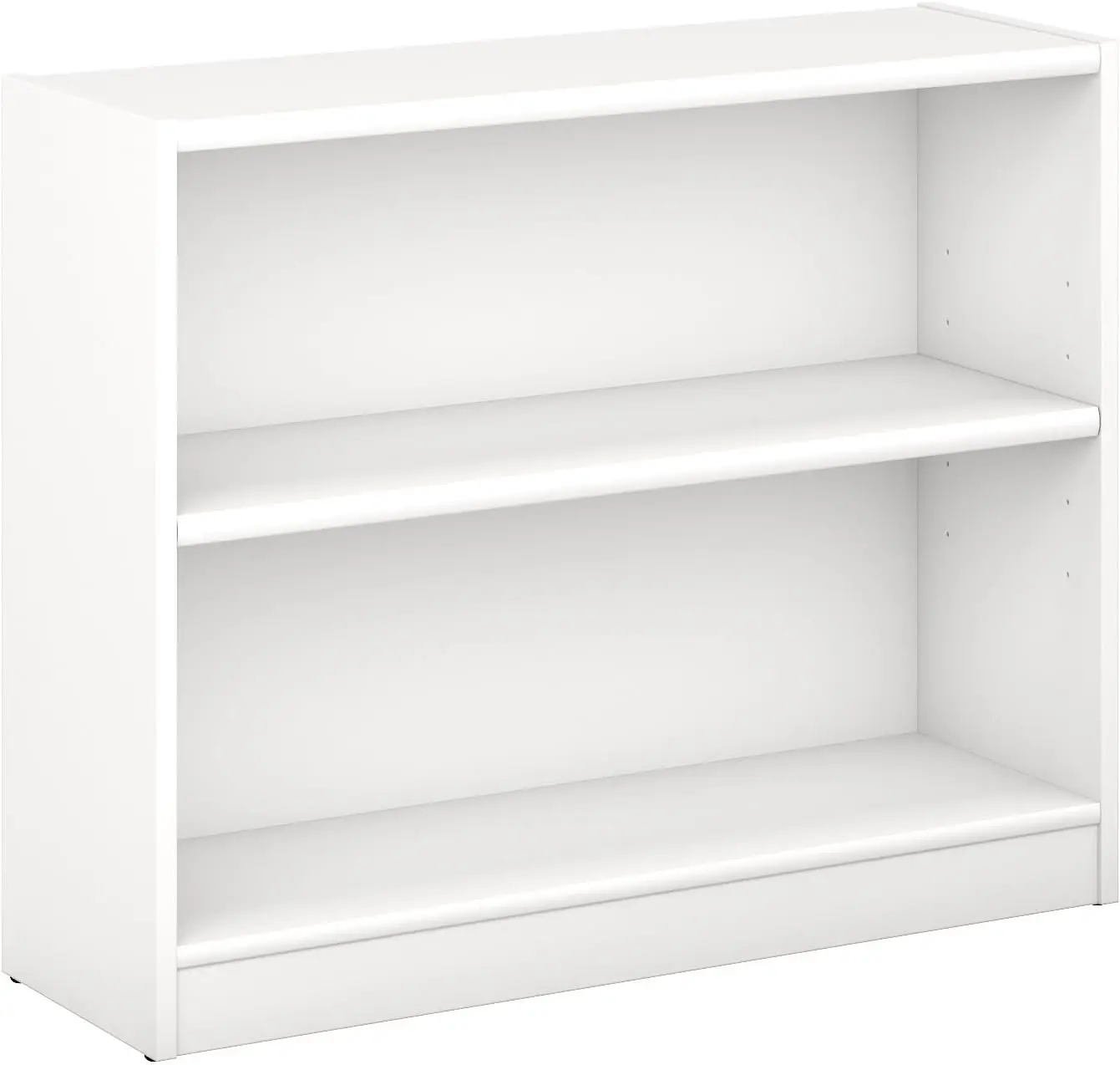 

2 Shelf Bookcase in Pure White Organizers storage Bathroom shelves Bathroom shelves Bathroom organizer Shelves Bathroom organize