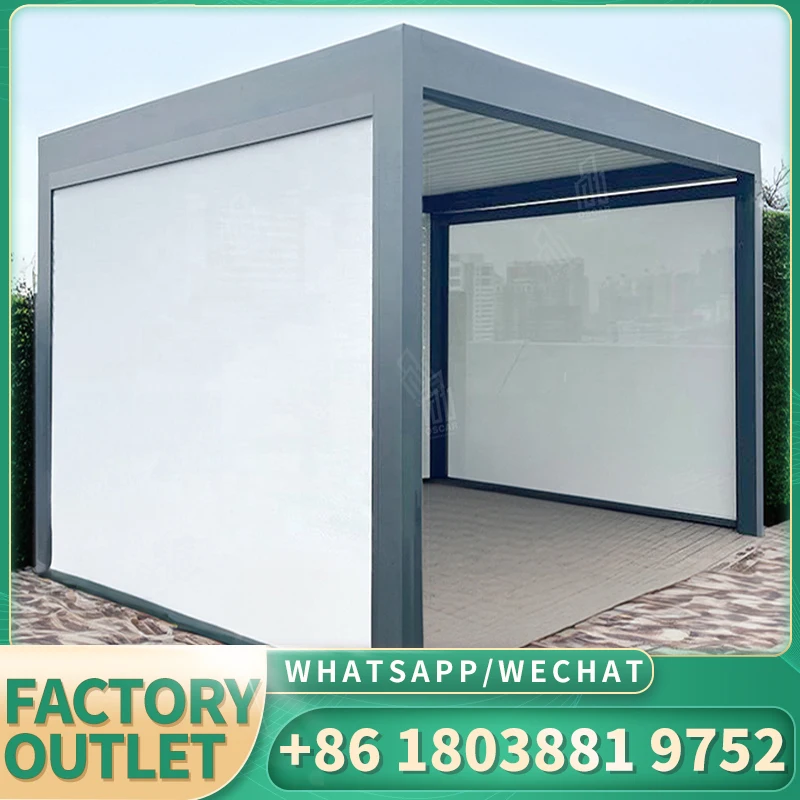 Наружные навесы беседка выдвижная рабочая Водонепроницаемая Выдвижная