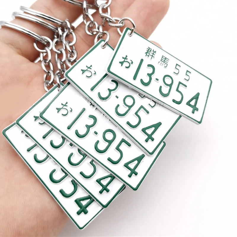 Универсальная японская автомобильная номерная табличка JDM из алюминия для гонок и электрических мотоциклов с персонализацией для фанатов AE86 Initial D.