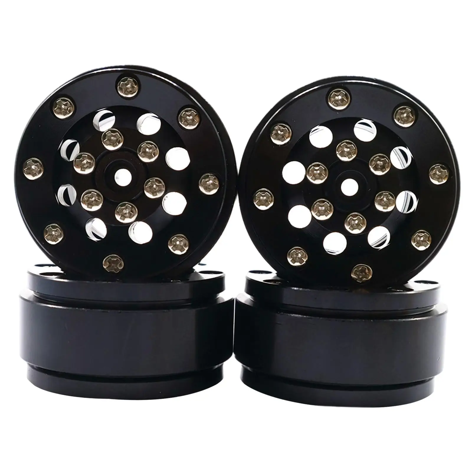 

4x Metal RC Wheel Rim Spare Parts DIY Accessory for WPL B14 1/16 RC Car