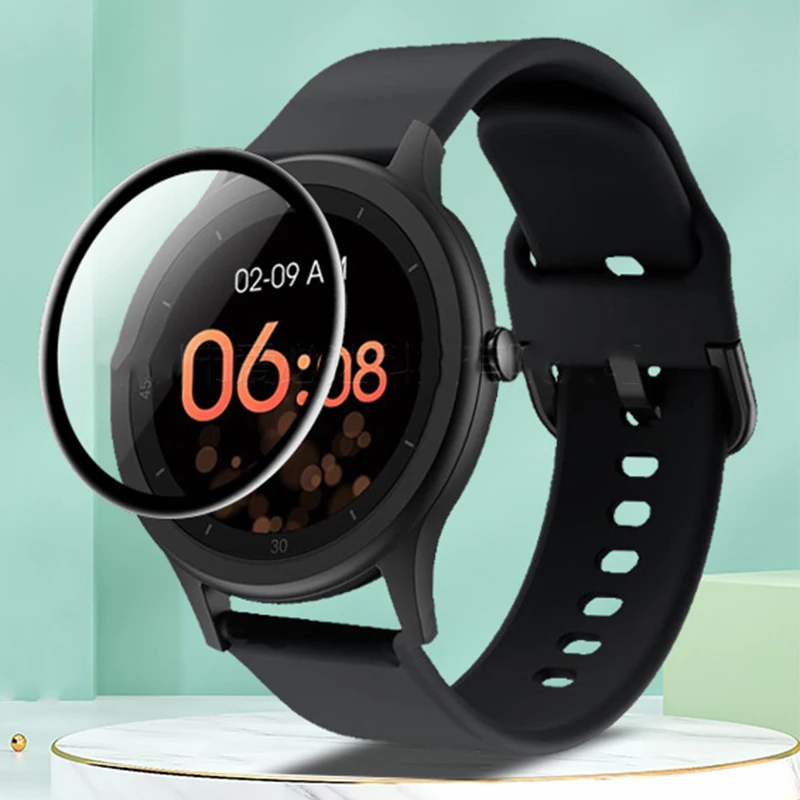 

3d-пленка для часов с полным покрытием для часов Tic Watch GTH Pro 2021 GTA E3 HD, защитная пленка из закаленного стекла для часов TIC GTH Pro, мягкая пленка