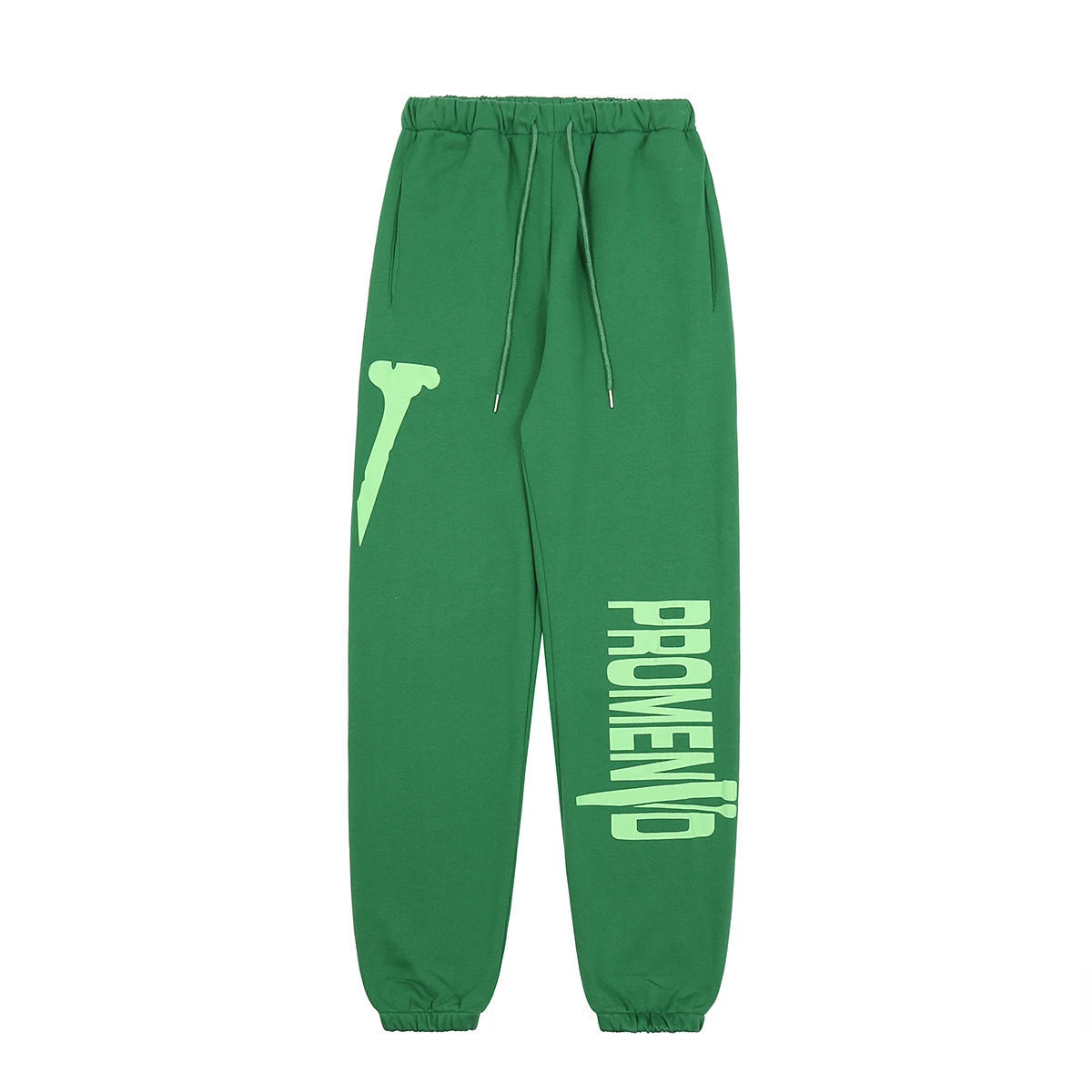 

2022 New Vlone ASAP rocky same Swedish Tour Limited Green guard pants loose pure cotton men's and women's trousers