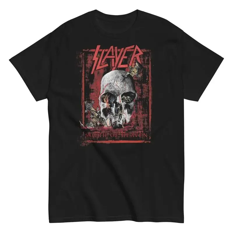 Фото Футболка MerchMoment Slayer South of Heaven, черная, новая №1