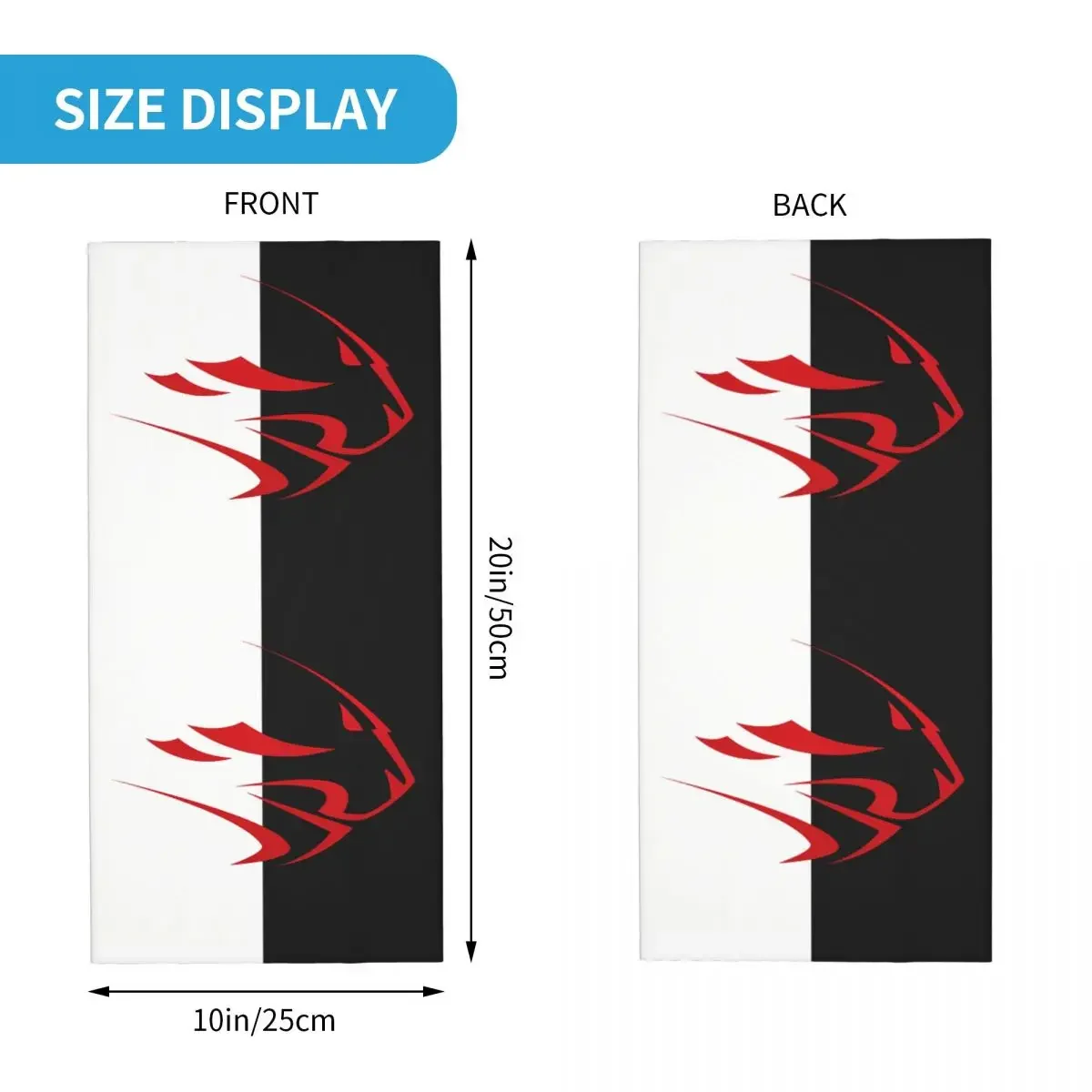 Леопардовый крутой шарф шейный платок маска для лица из полиэстера