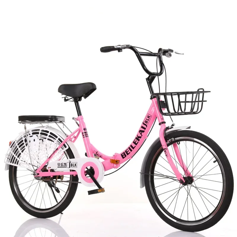 Фото #For Vélo Pliable à Vitesse Variable pour Garçon et Fille, Voiture de Princesse pour Adulte^ №3