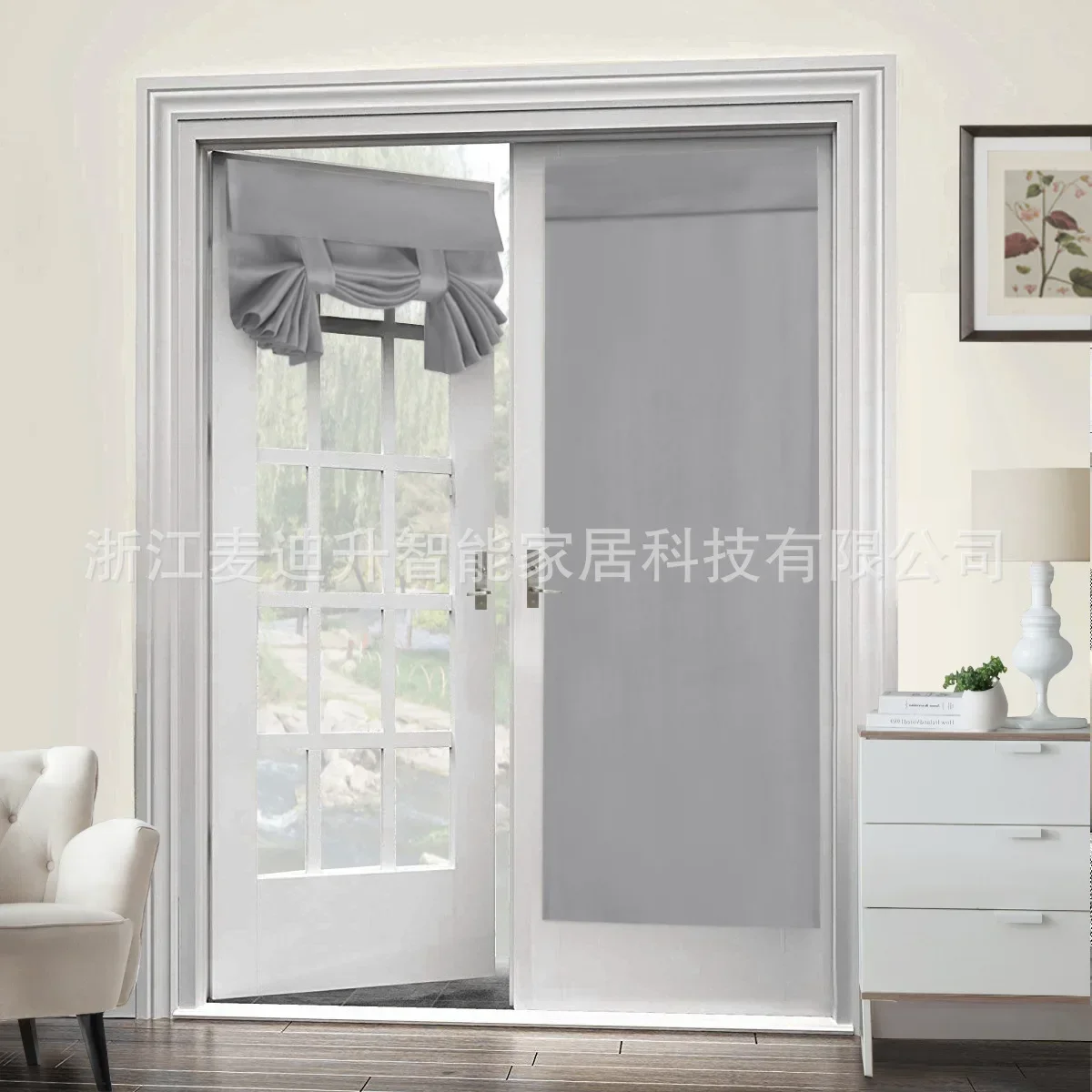 

20377- XZ-Precision Curtains for Bedroom Villa Window Curtain for Living Room Embroidered Gauze Curtains 3D