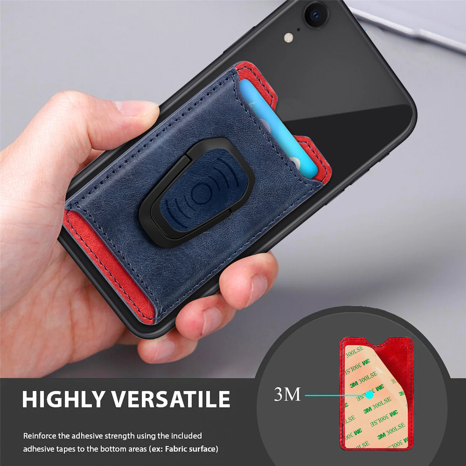 Магнитная застежка-держатель для телефона держатель карт стикер бумажник