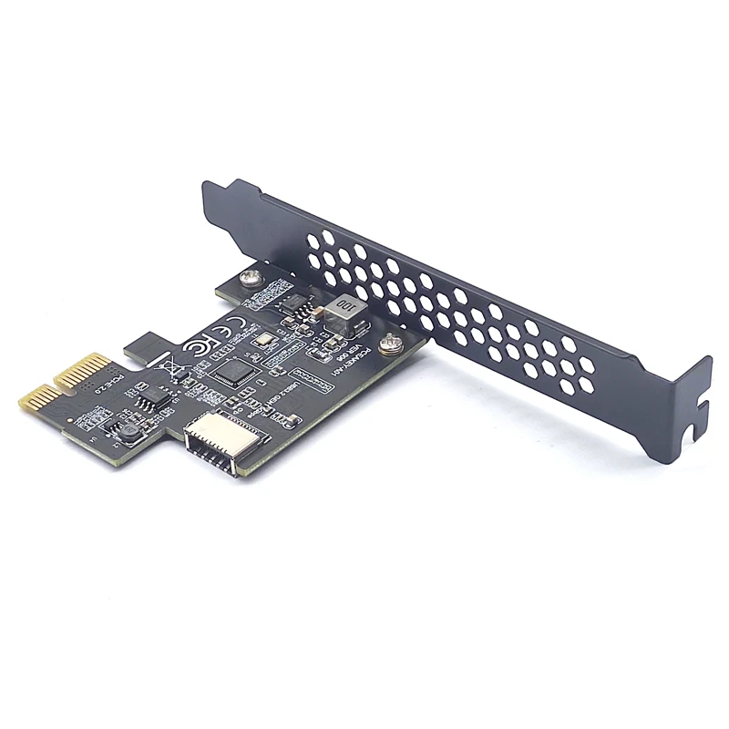 Новая плата расширения PCI Express 2 0 X1 USB 3 Gen1 TYPE-E карта PCIe передний адаптер Type-C