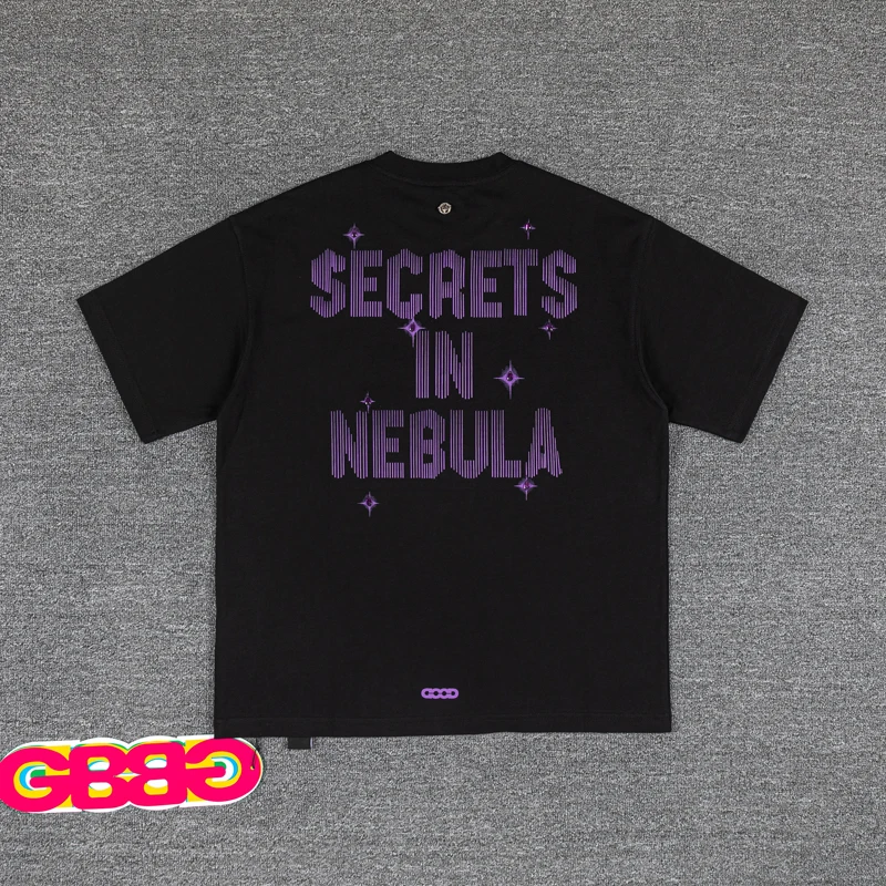 Фото Новинка: Футболка GOODBRAND с высококачественным принтом из блестящих страз, короткий рукав, унисекс, уличный стиль №3
