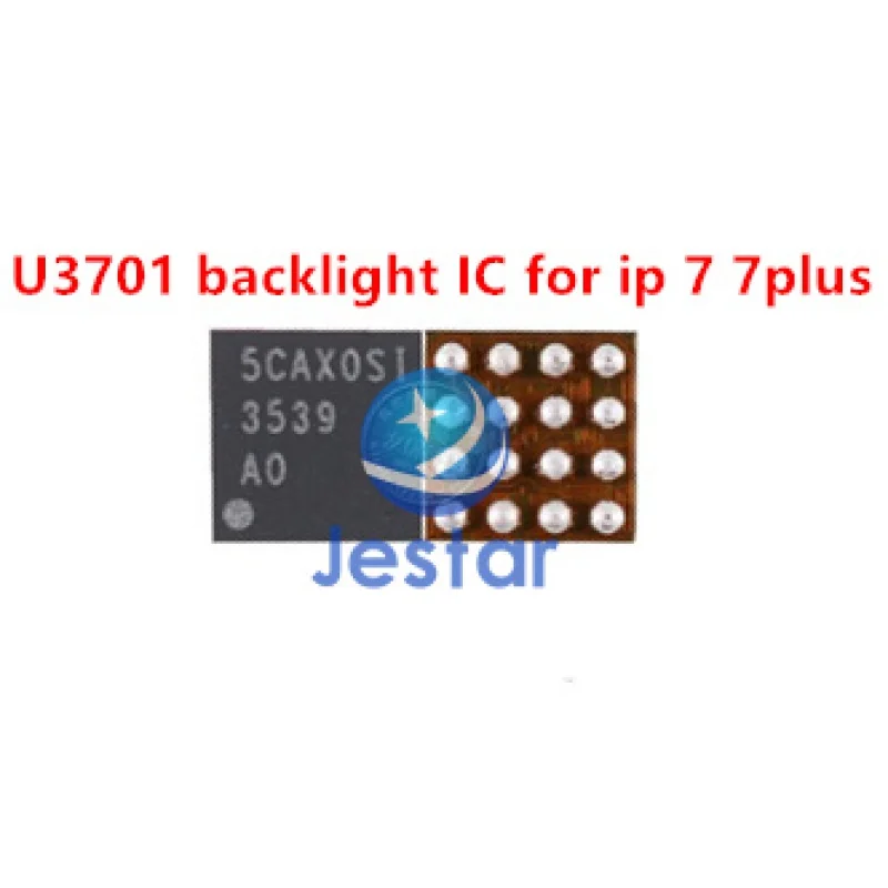 

20pcs/lot U3701 LM3539A13539A1 3539 3539A0 backlight back light control IC chip 16pins For iPhone 7 7P
