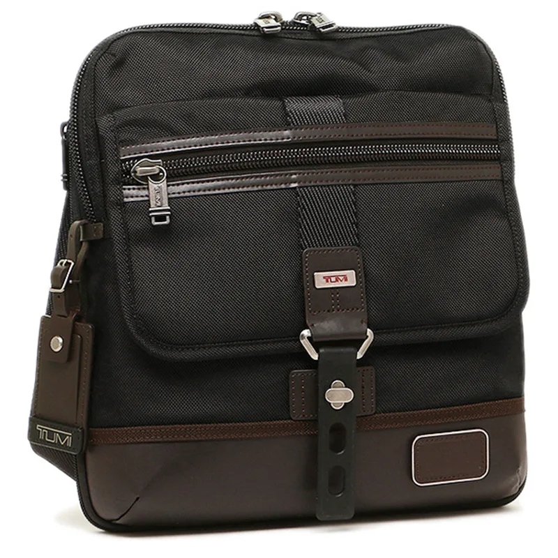 

New 222304 men's ballistic nylon fashion leisure travel business Single Shoulder Messenger Bag iPad bag