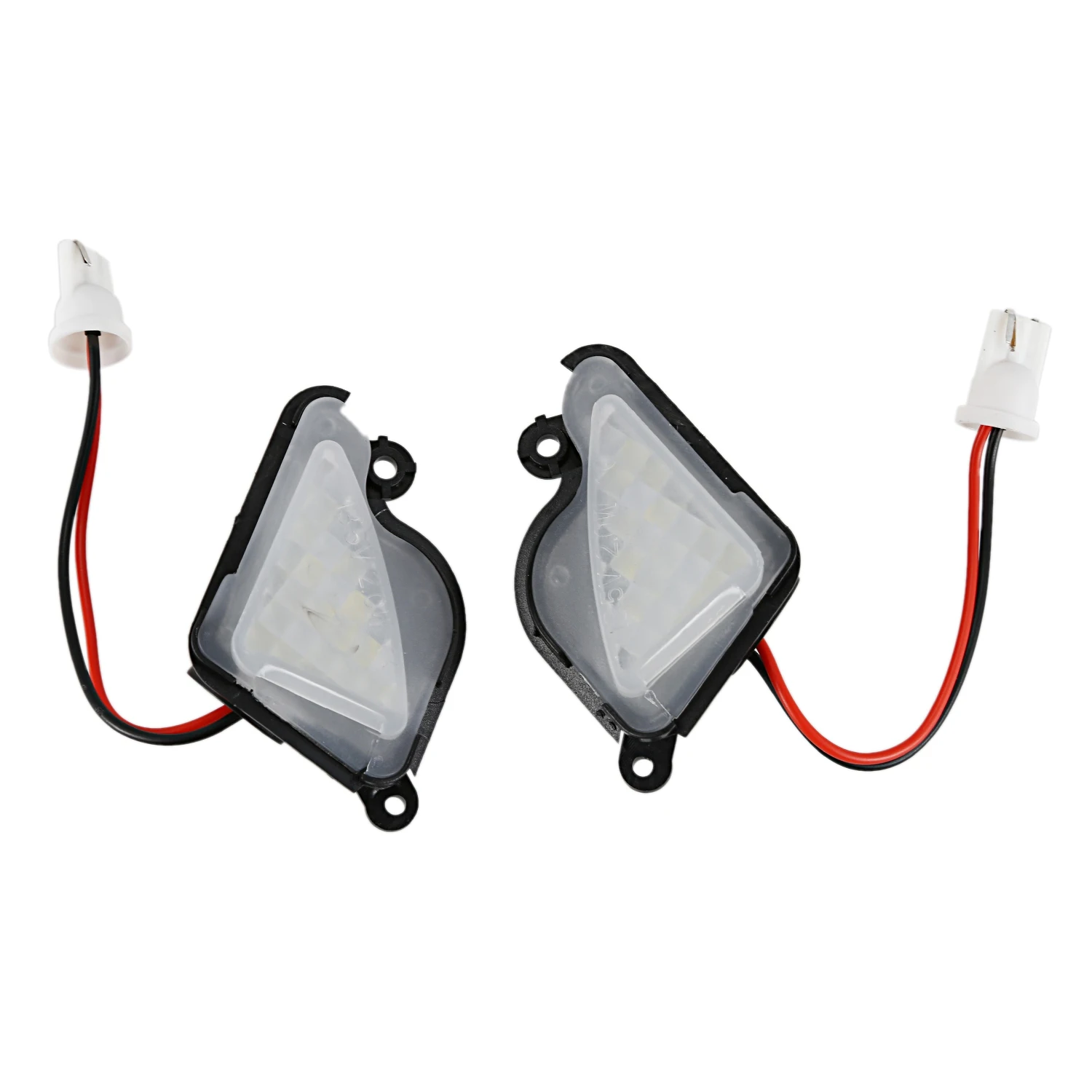 

2X 6500K White Led Under Side Mirror Light Puddle Lamp For Skoda Octavia Mk3 5E 2012-2017 Superb 2 Octavia