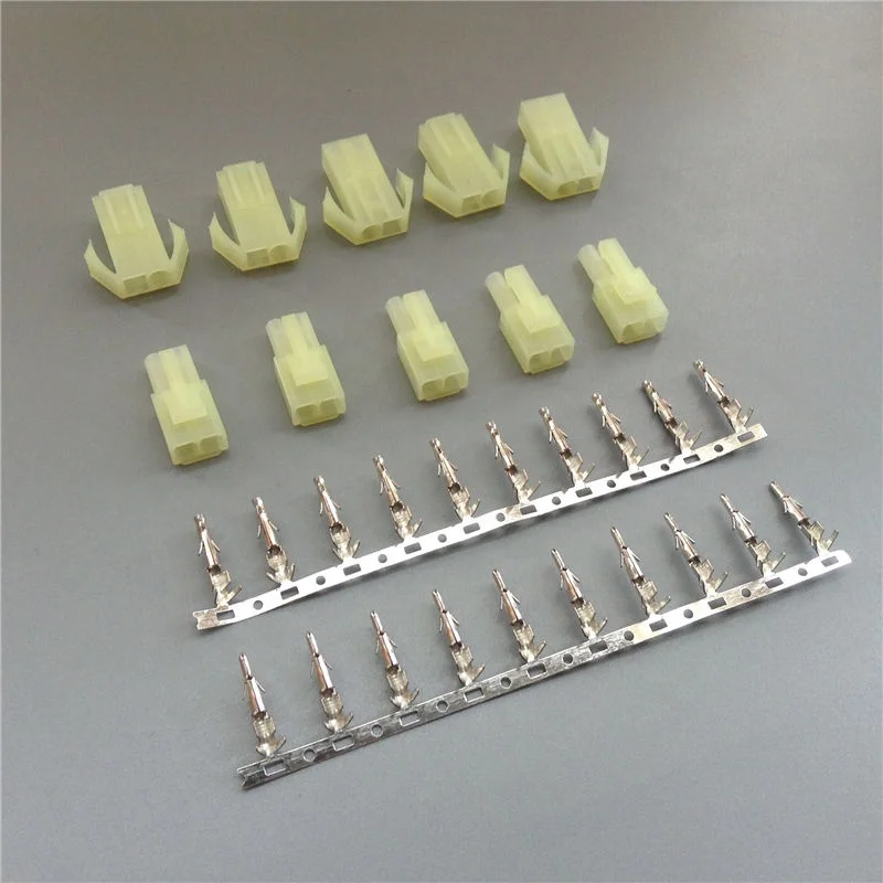 

Mini Tamiya Style Battery Connector Plugs Male Female Plug with Nickle Pins For RC Hobby Car Boat Plane Lipo Battery