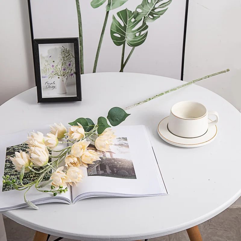 10 шт. искусственные цветы растения колокольчик Орхидея имитация детской