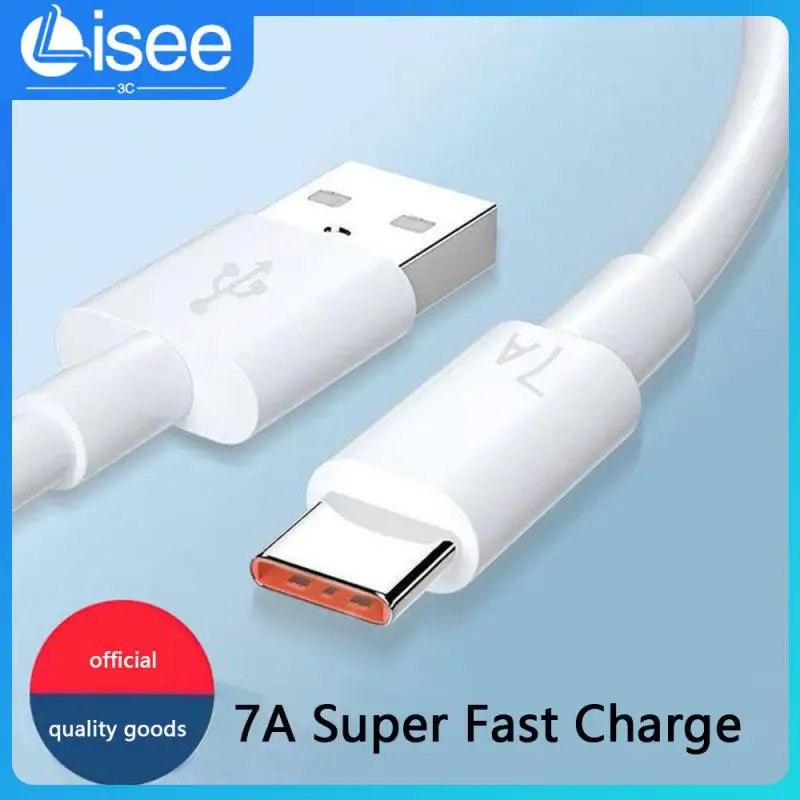 

Professional Quality Charging Cable Long Service Life Not Easy To Rust Charging Line 7a Type C Fast Charging Data Cable 100.00g
