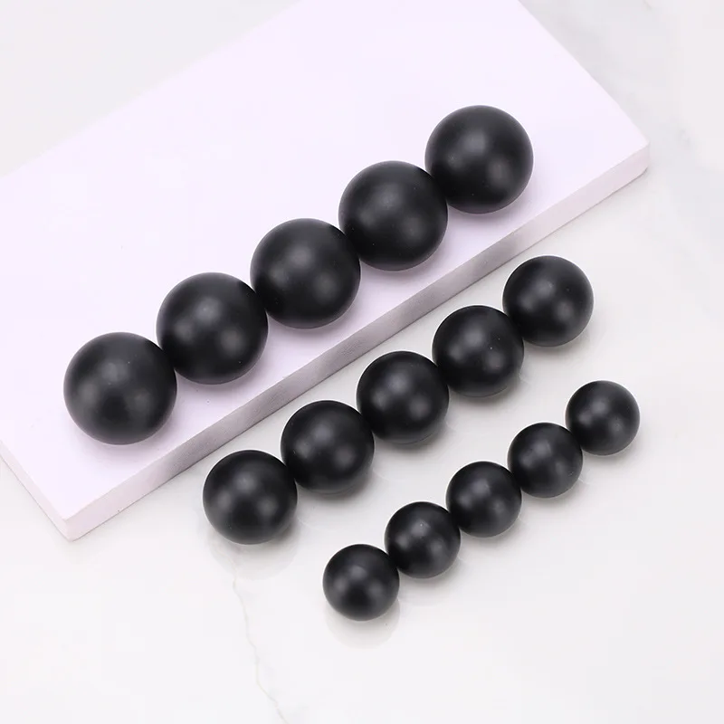 Круглые пластиковые ручки для кухонного шкафа дверные современные