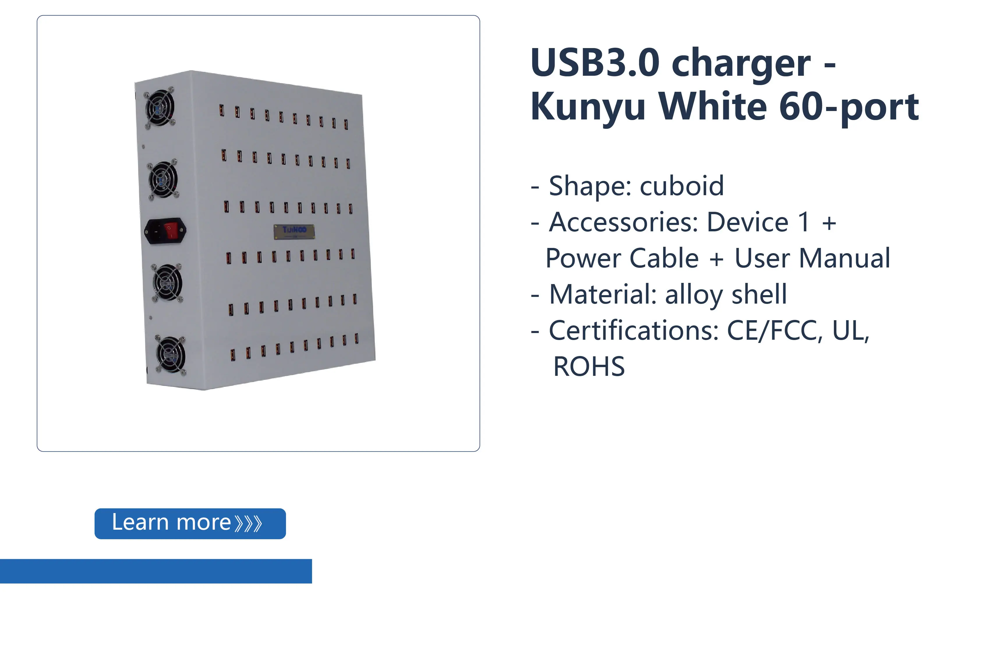 USB-хаб UH40-2 с 40 портами, корпус из сплава, USB 2.4, OTG, выход USB 2.0, передача данных, зарядка, сертификаты CE, FCC, ROHS, для школ и больниц (art.: 3920dca33f256) - 3920dca33f256