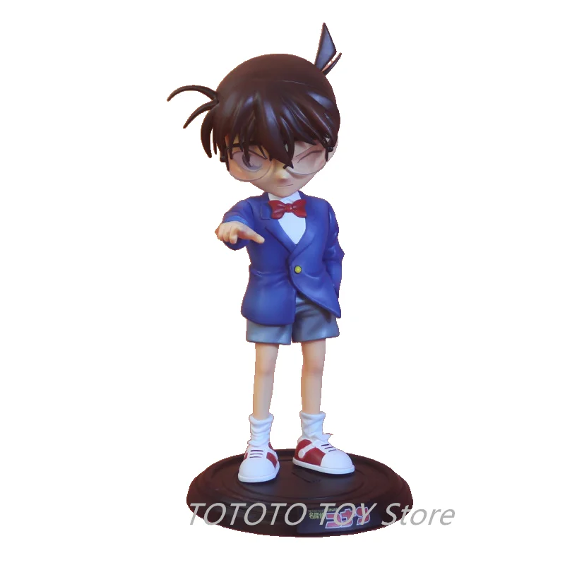 

30cm Anime Detective Conan LK Kudou Shinichi Edogawa Konan GK 1/4 Scale PVC Figure Collectible Model Toy