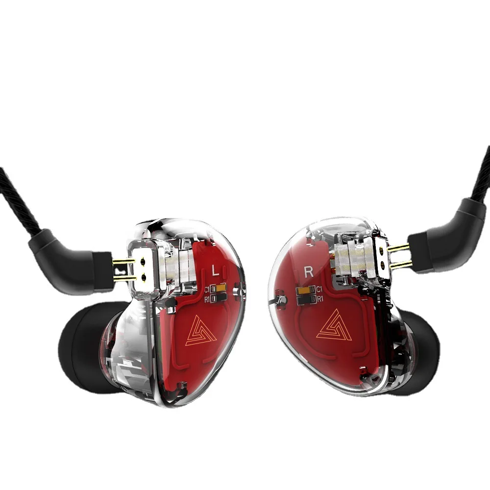 

QKZ VK5 In Ear Earphones 3.5MM HiFi Sport Wired Headset With Microphone Heavy Bass Earbuds Mobile Phone Outdoor Headphones