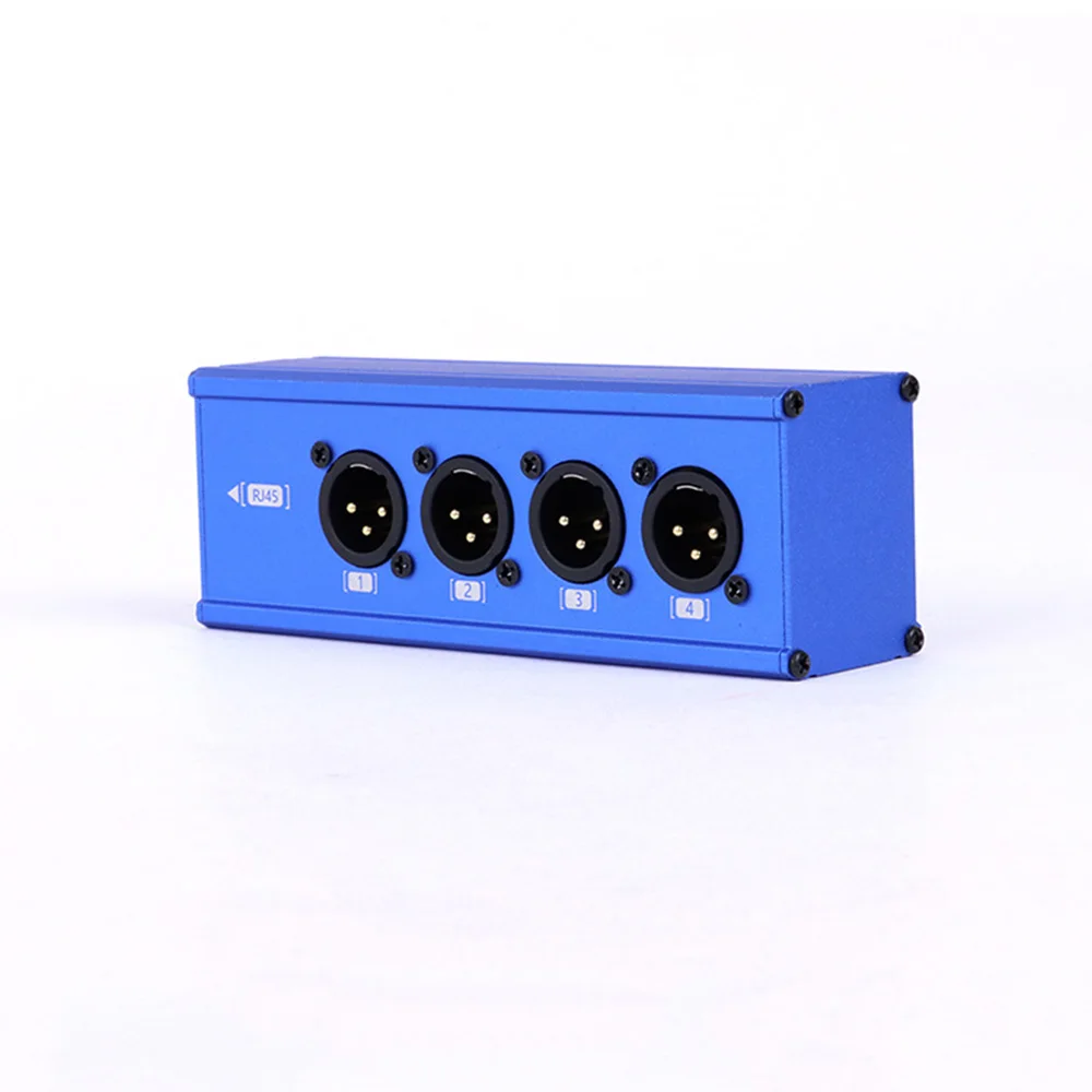 1 пара удлинителя сетевого сигнала RJ45 Cat5 на 4-канальный 3-контактный мультисетевой