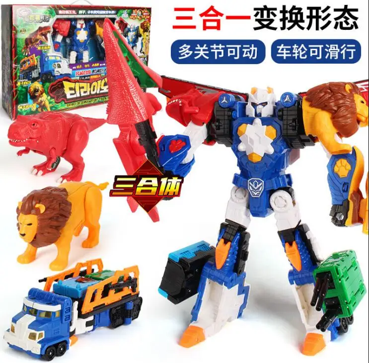 

Deformed Car Robot Transformation Rescue Giant Rider Korean Cartoon Anime Plastic Hello Carbot Combination Toys Gift for Boy 4