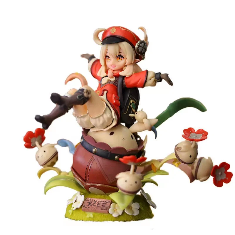 

Genshin Impact Kawaii Klee 1/7 Scale Anime Action Figurine PVC&ABS Gamer Model Toys Collection Dolls Gir Gifts