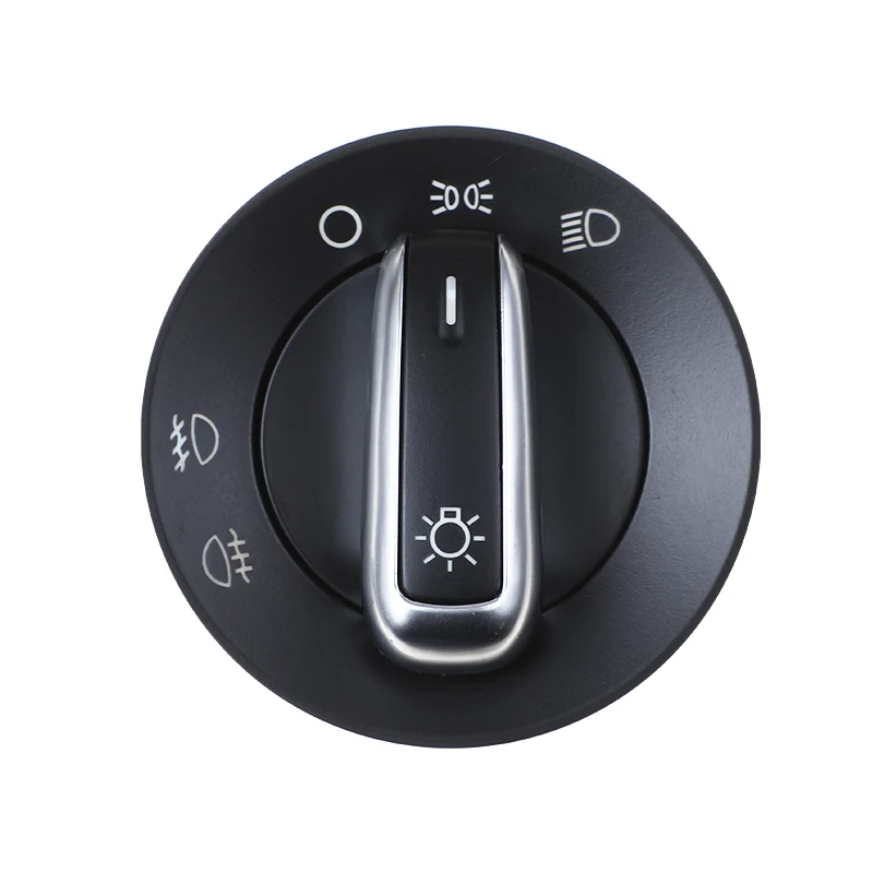 Хромированный переключатель противотуманных фар для AUDI A4 8E B6 TT 8N Transporter T5 VW Polo 6R