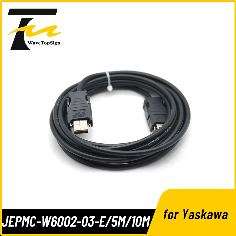 Фото Кабель связи серводвигателя WaveTopSign JEPMC-W6002-05-E 3M 5M 10M CN6A CN6B для Yaskawa Mechatrolink-III №1