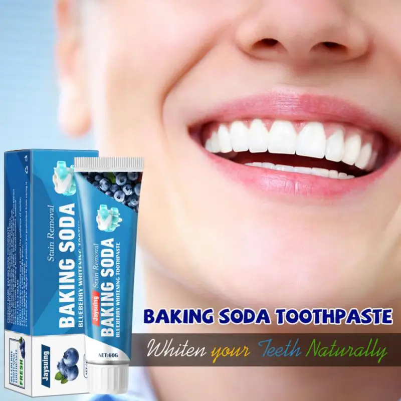 

Baking Soda Toothpaste Teeth Whitening Cleansing Teeth Stains Removal Breath Freshen Fruit Flavor Tooth Paste Oral Hygiene Care