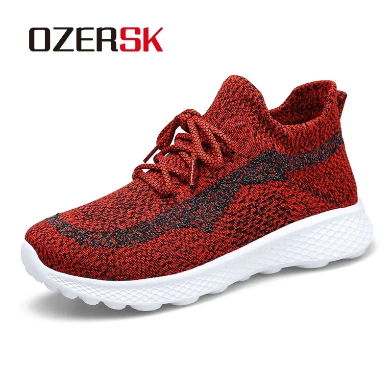 OZERSK мужские носки обувь из ткани Flywire удобные модные дорожные прогулочные легкие