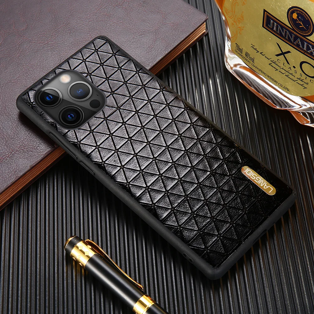 

Новый оригинальный кожаный чехол для iphone 12 pro max 12 mini, Роскошный деловой кожаный чехол для iphone 11 pro max XR X 8 XS max