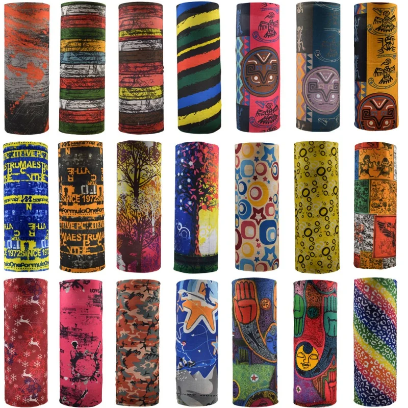 

Бесшовный головной платок, велосипедная маска, шарфы для занятий спортом на открытом воздухе, повязка на голову, мужской женский головной п...